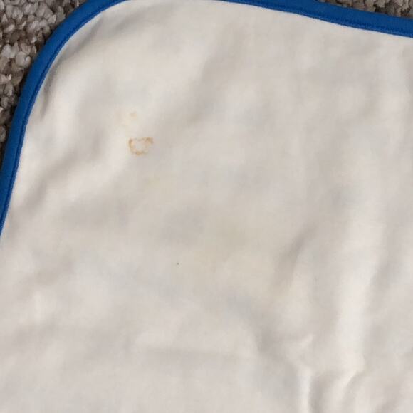 Vintage Gymboree CHOO CHOO Train Reversible Baby Blanket - Picture 6 of 11